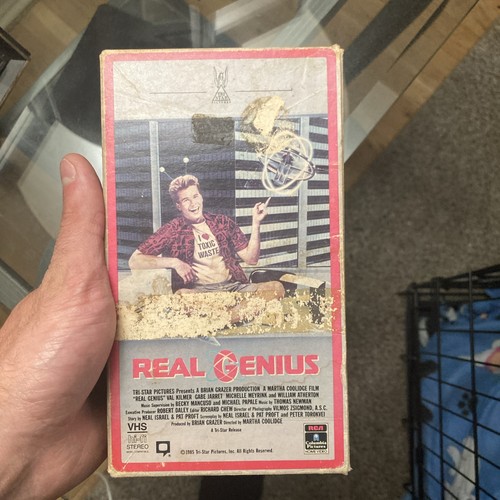Real genius vhs - (make,